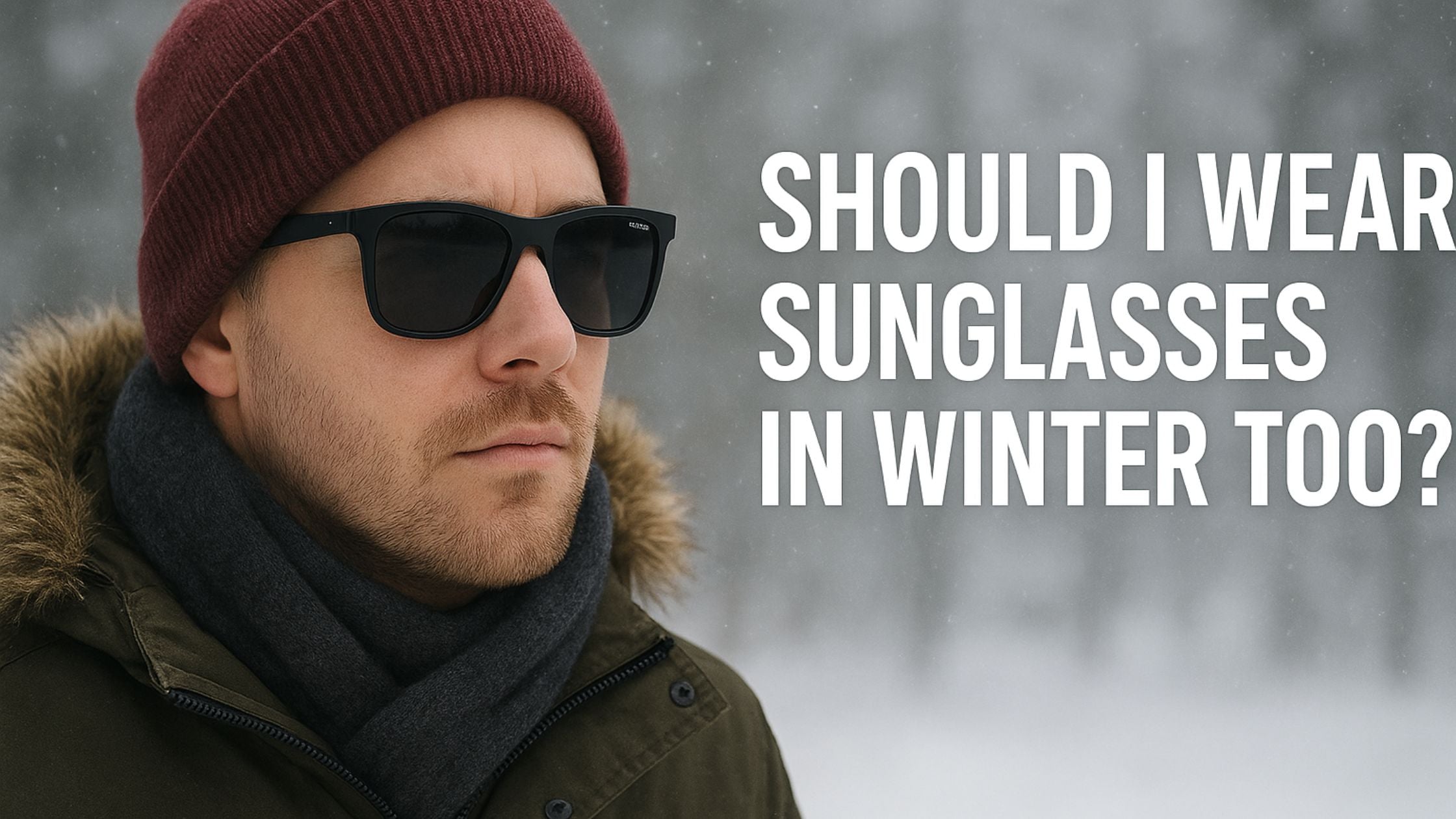 Should I Wear Sunglasses in Winter Too?